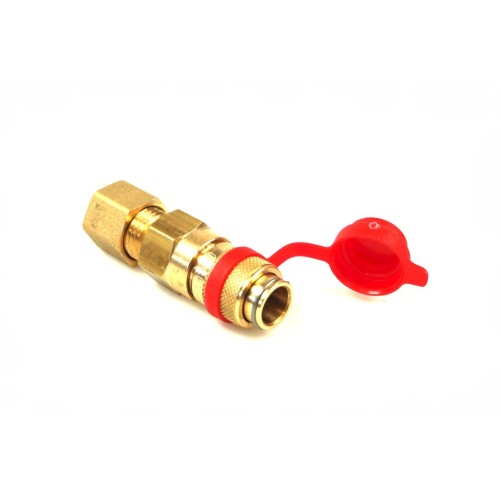 GOK Schnellverschlusskupplung SKU - RVS 8 mm Gas PS5bar