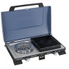 CAMPINGAZ Zweiflamm-Tischkocher 400SG Caravan 30mbar 2x2200 Watt inkl. Schlauch + Grillroste