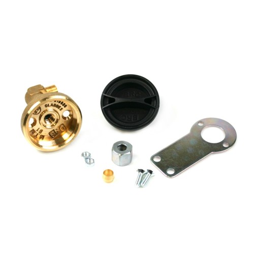 BRC presa carica DISH 90° 8mm incluso tappo serbatoio
