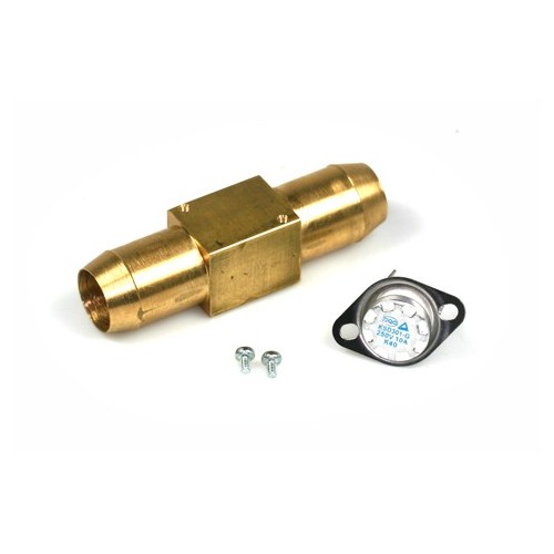ICOM kit collegamenti passante acqua Ø 20 con interruttore di temperatura