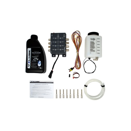 V-LUBE Electronic Valve Saver SEQUENT 8-D kit + 1L V-LUBE VS (sottopressione)